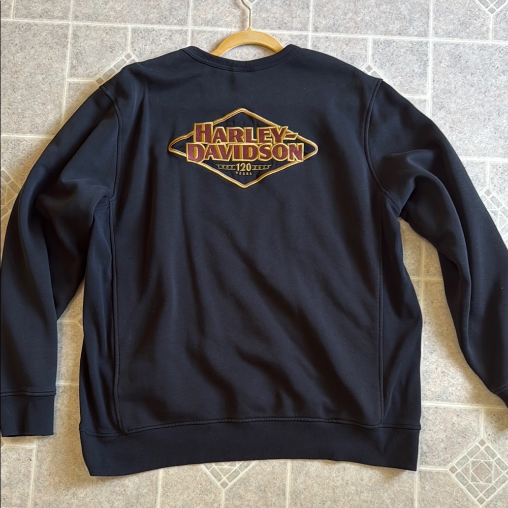Harley-Davidson 120th Anniversary Crew Neck Sweatshirt - Picture 4 of 8